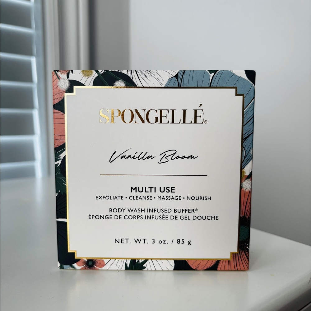 Spongellé Vanilla Bloom Multi-Use Body Wash Buffer